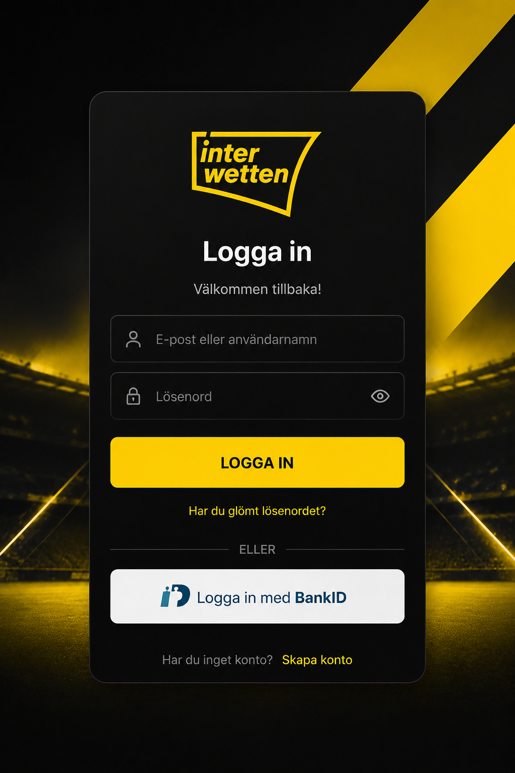 Interwetten login
